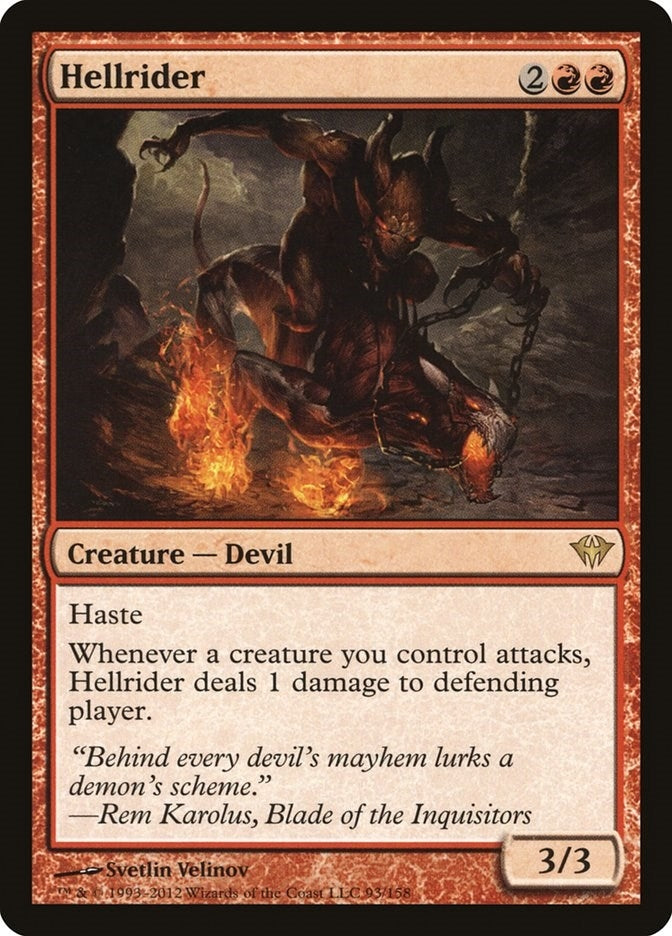 Hellrider (93) [DKA] - MTG Single