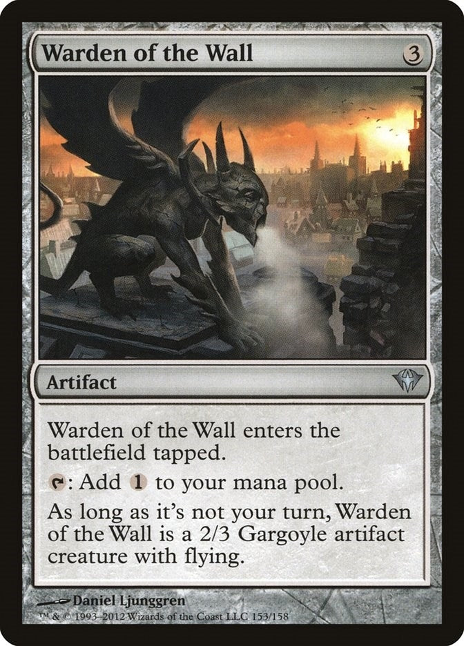 Warden of the Wall (153) [DKA] - MTG Single