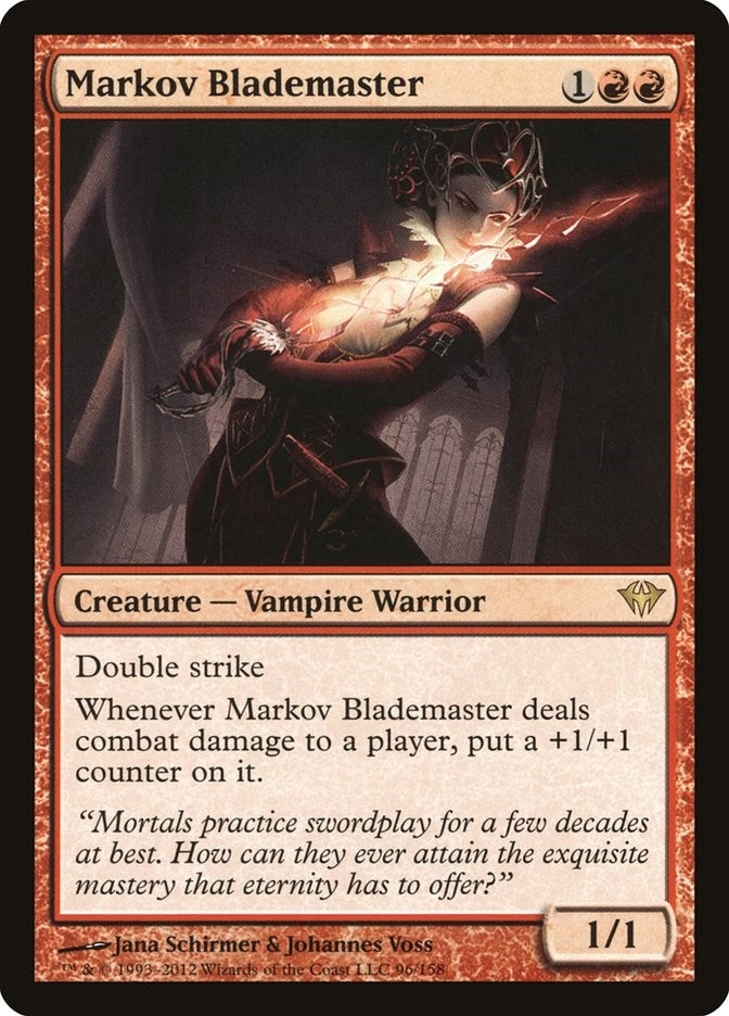 Markov Blademaster (96) [DKA] - MTG Single
