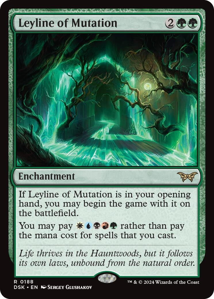 Leyline of Mutation (188) [DSK] - MTG Single