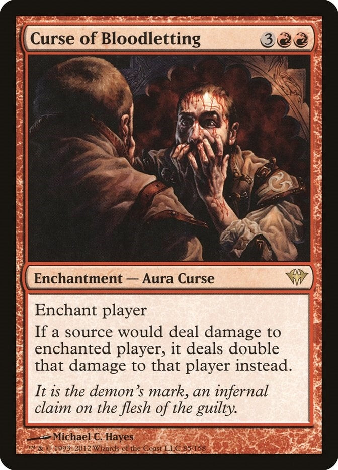 Curse of Bloodletting (85) [DKA] - MTG Single