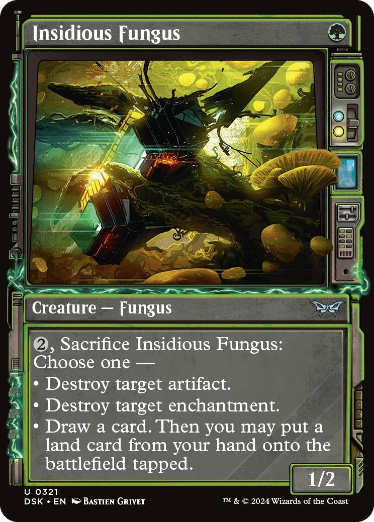 Insidious Fungus (Showcase) (321) [DSK] - MTG Single