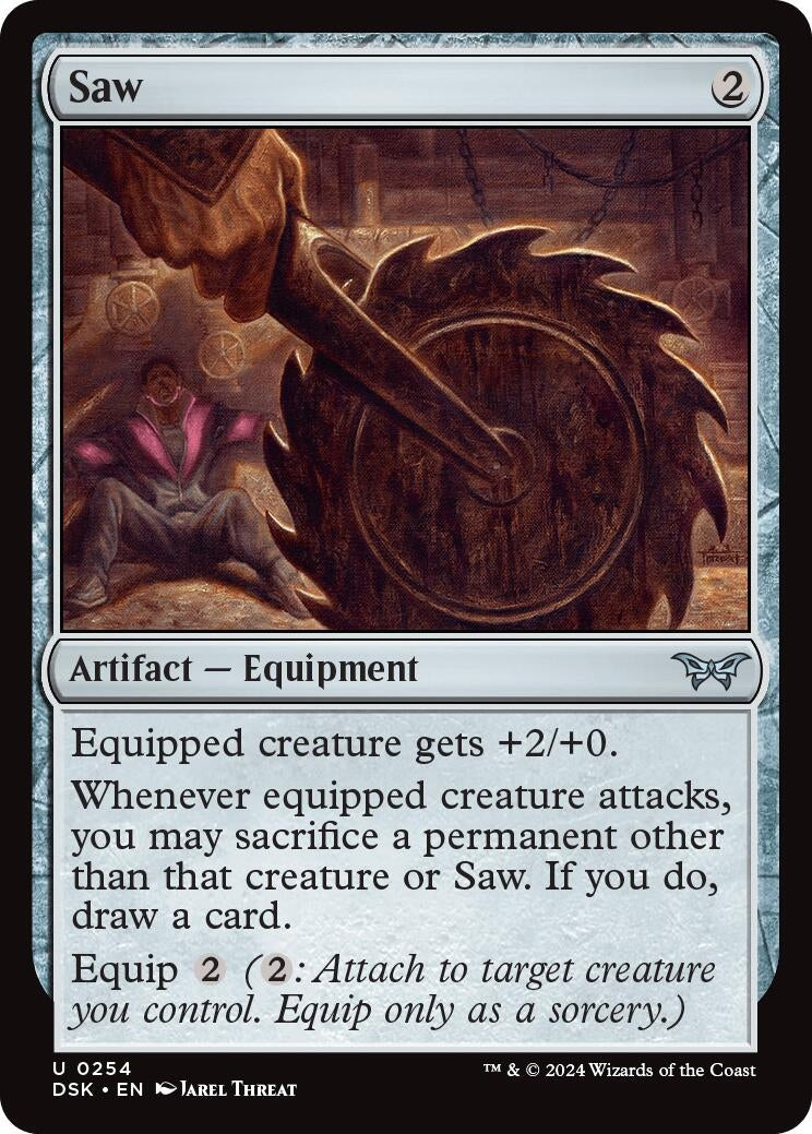 Saw (254) [DSK] - MTG Single