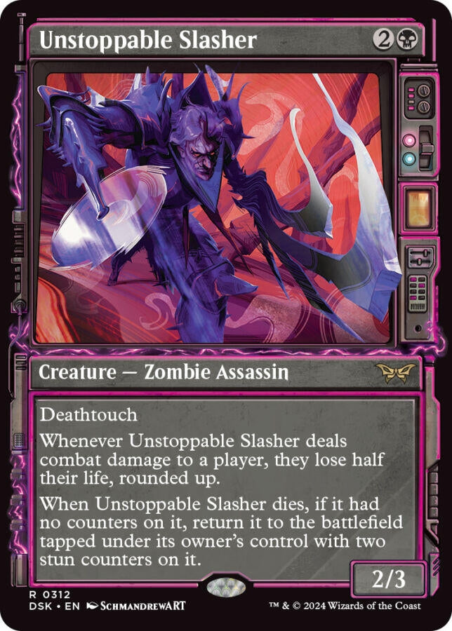 Unstoppable Slasher (Showcase) (312) [DSK] - MTG Single