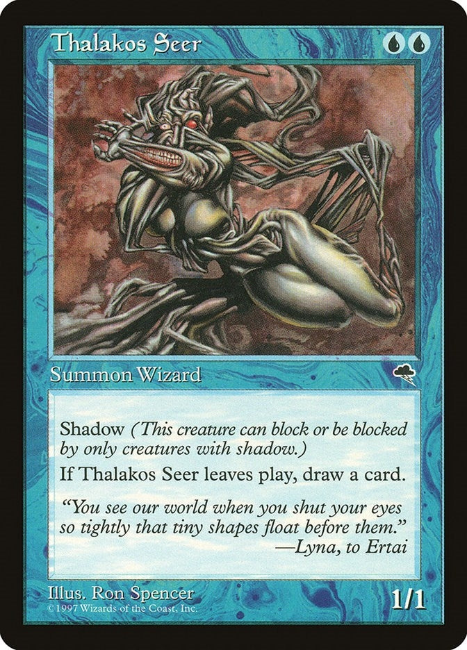 Thalakos Seer (94) [TMP] - MTG Single