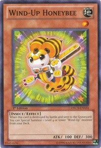 Wind-Up Honeybee (24) (ORCS) - YuGiOh Single