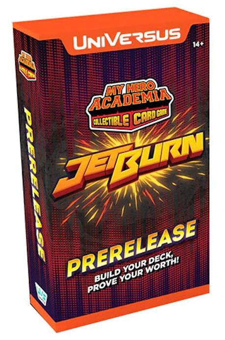 My Hero Academia: Jet Burn Prerelease Event Kit [MHA6] - UniVersus Sealed
