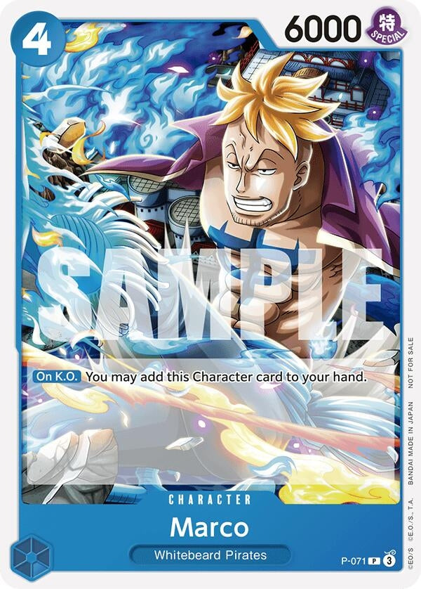 Marco (Two Legends Pre-Release) (71) (OP-PR) - One Piece Card Game Single