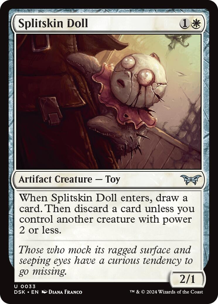 Splitskin Doll (33) [DSK] - MTG Single