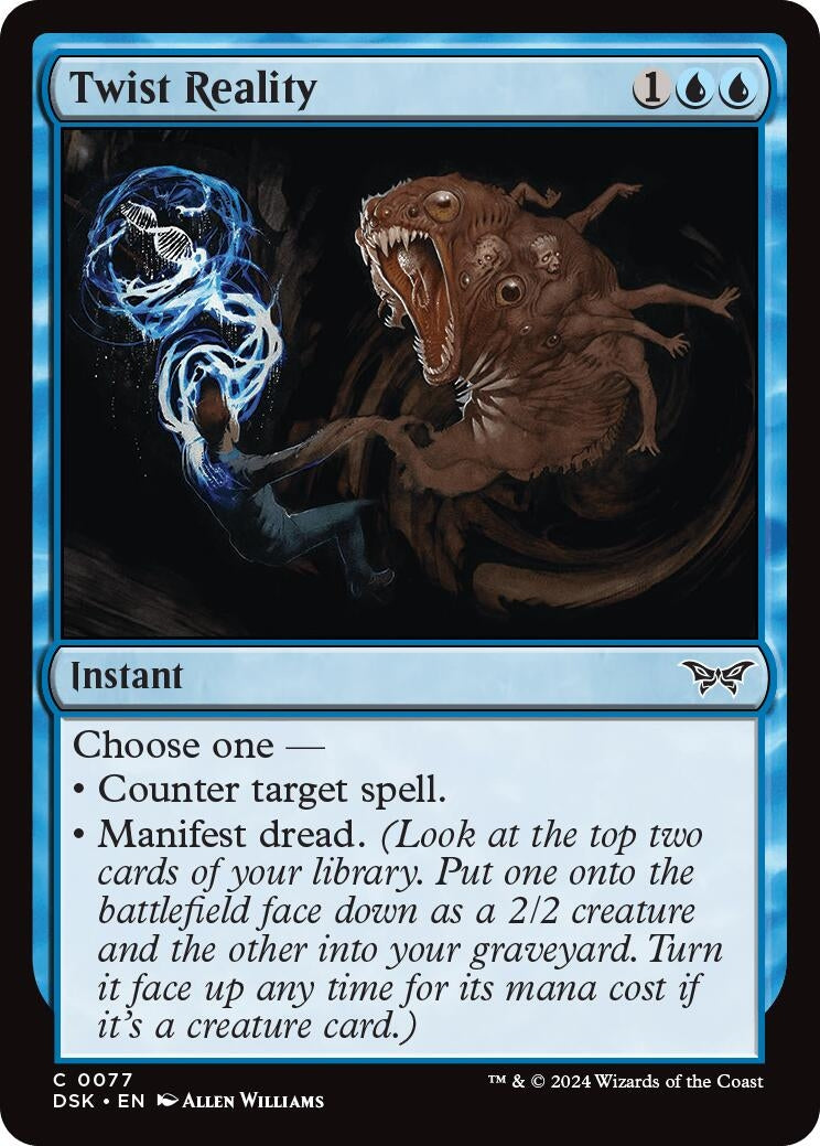 Twist Reality (77) [DSK] - MTG Single