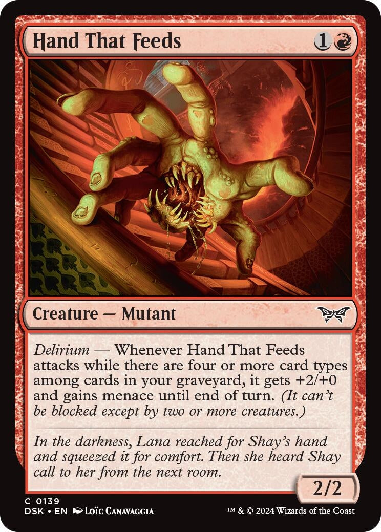 Hand That Feeds (139) [DSK] - MTG Single