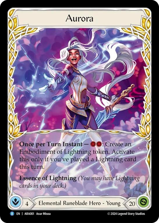 Aurora (1) [ARA] - Flesh and Blood TCG Single