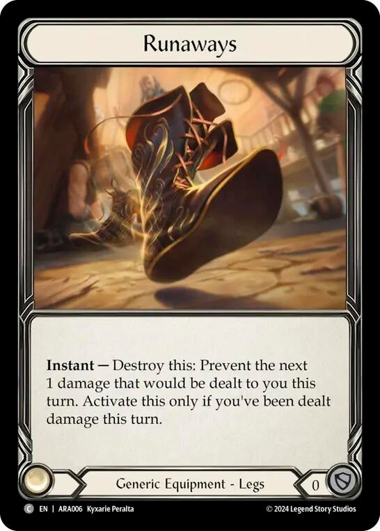 Runaways (6) [ARA] - Flesh and Blood TCG Single