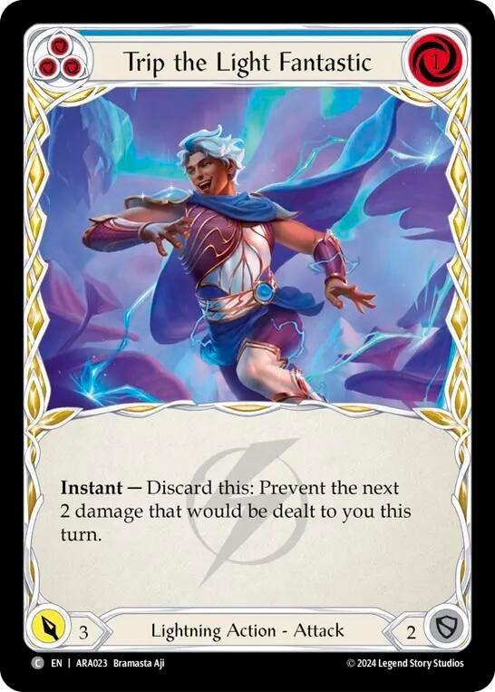 Image for Trip the Light Fantastic (Blue) (ARA023) - Flesh and Blood TCG