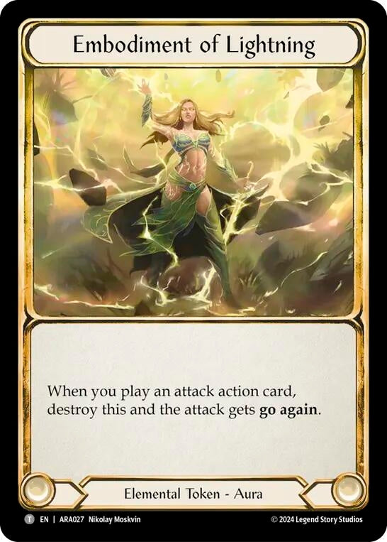 Embodiment of Lightning (0) [ARA] - Flesh and Blood TCG Single