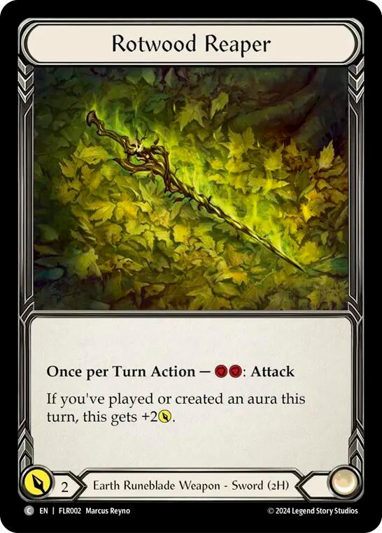 Rotwood Reaper (2) [FLR] - Flesh and Blood TCG Single