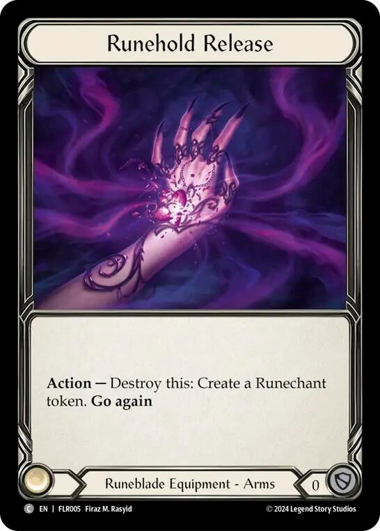 Runehold Release (5) [FLR] - Flesh and Blood TCG Single