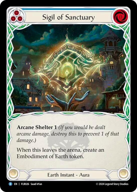 Sigil of Sanctuary (26) [FLR] - Flesh and Blood TCG Single