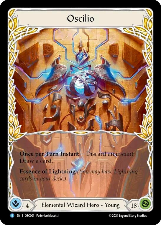 Oscilio (1) [OSC] - Flesh and Blood TCG Single