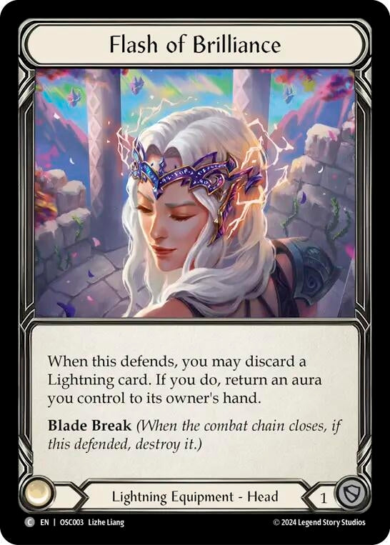 Flash of Brilliance (3) [OSC] - Flesh and Blood TCG Single