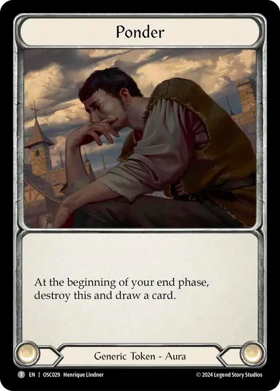 Ponder (0) [OSC] - Flesh and Blood TCG Single