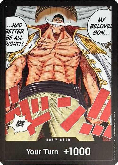 DON!! Card (Alternate Art) (OP08) - One Piece Card Game Single