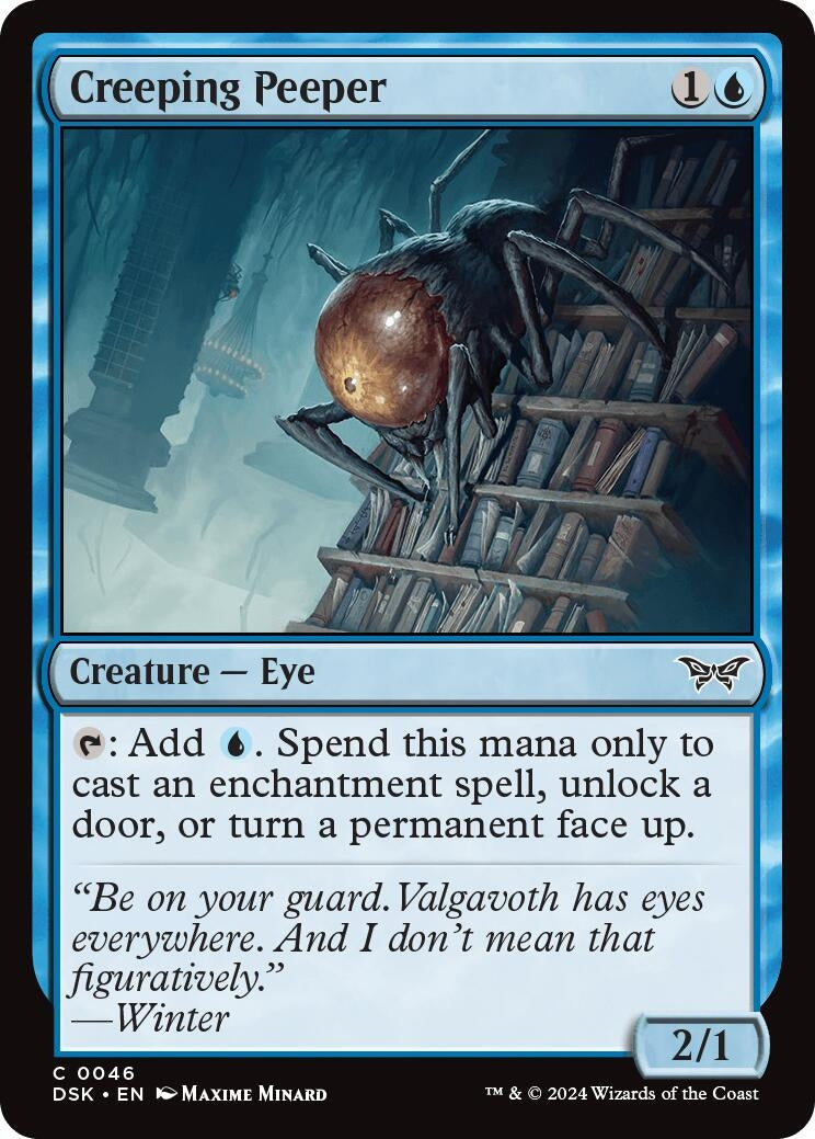 Creeping Peeper (46) [DSK] - MTG Single