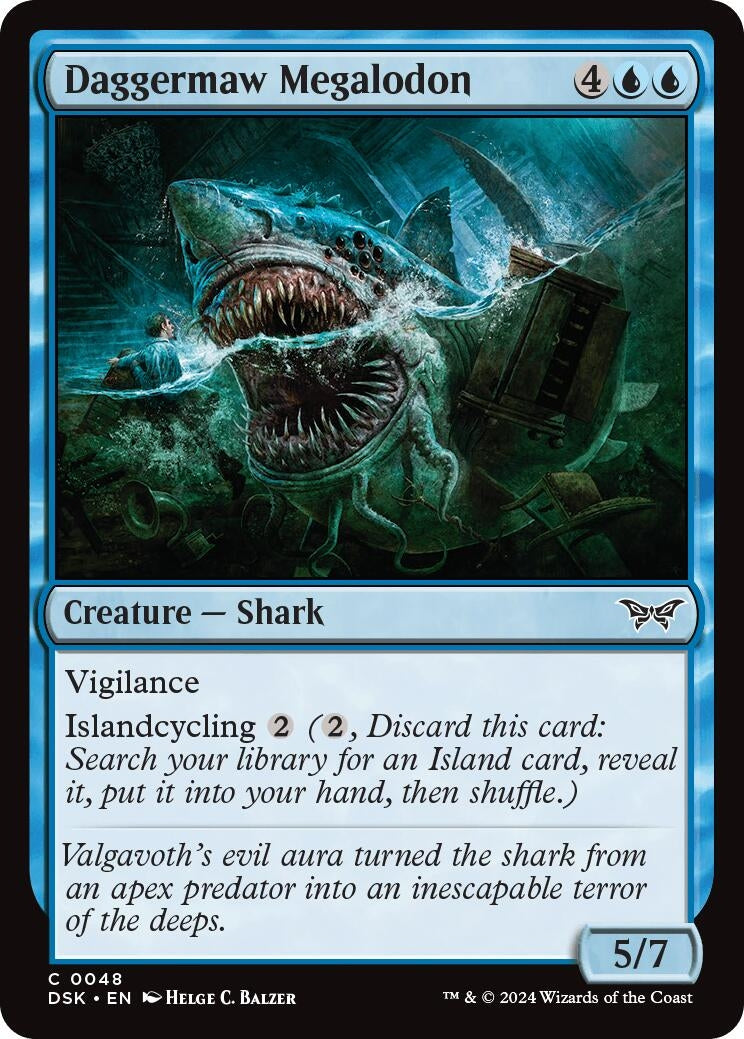 Daggermaw Megalodon (48) [DSK] - MTG Single