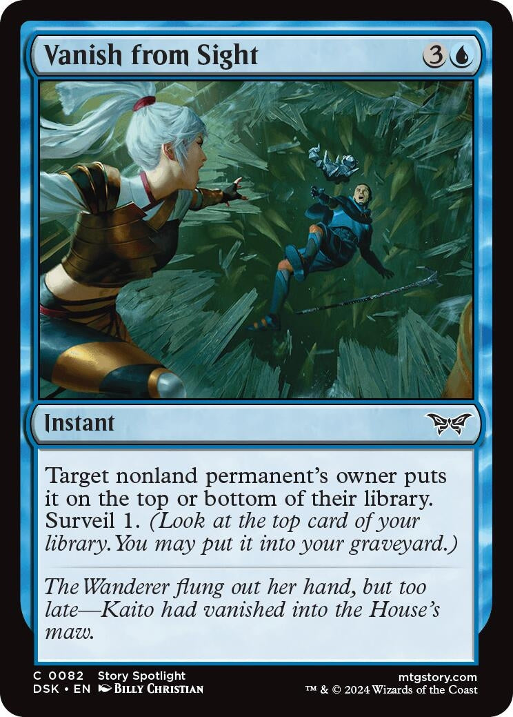 Vanish from Sight (82) [DSK] - MTG Single