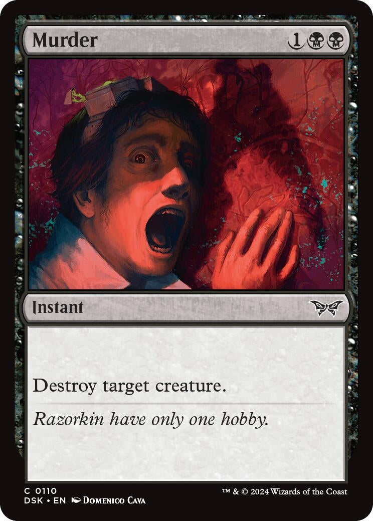 Murder (110) [DSK] - MTG Single