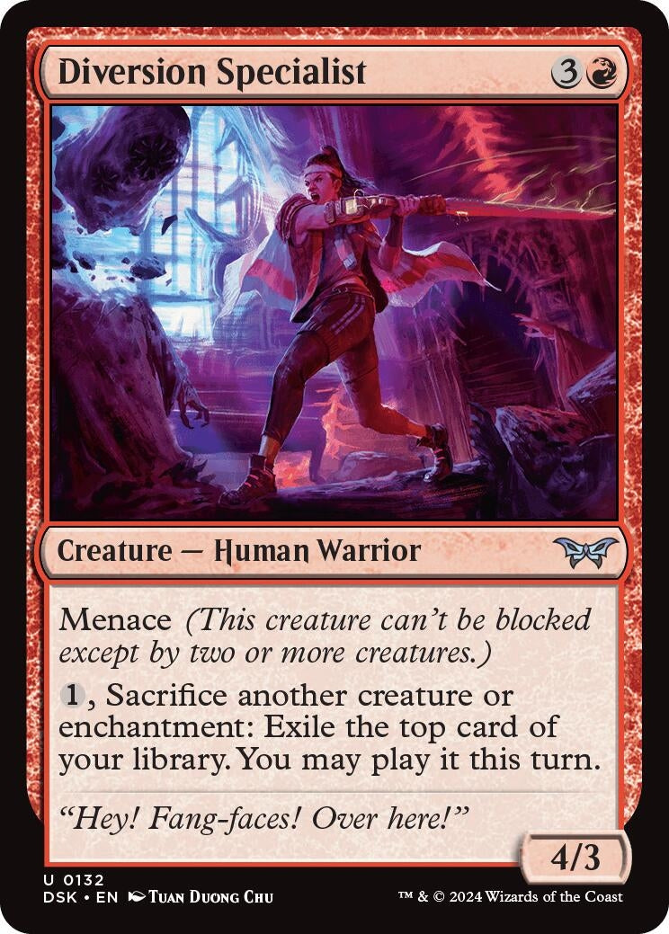 Diversion Specialist (132) [DSK] - MTG Single