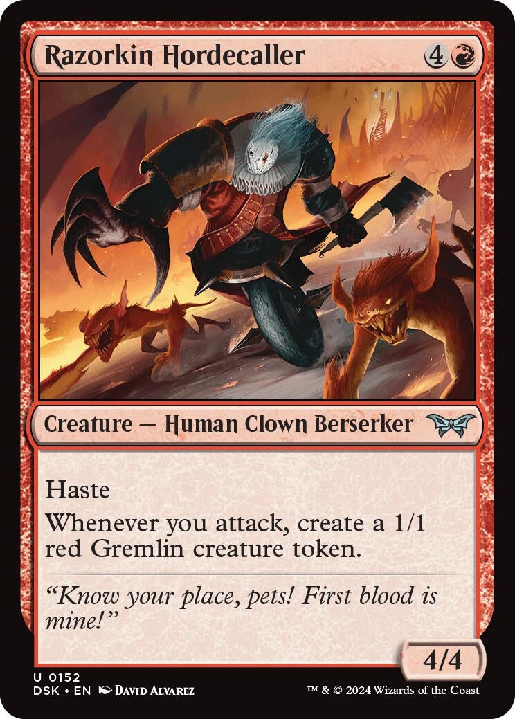 Razorkin Hordecaller (152) [DSK] - MTG Single