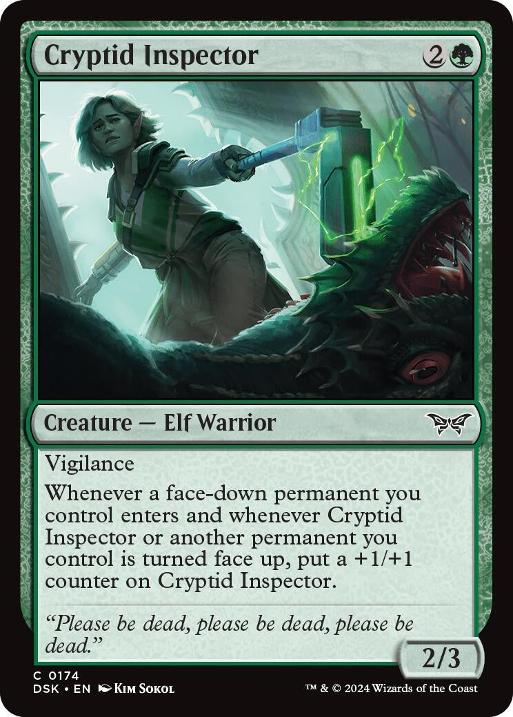 Cryptid Inspector (174) [DSK] - MTG Single