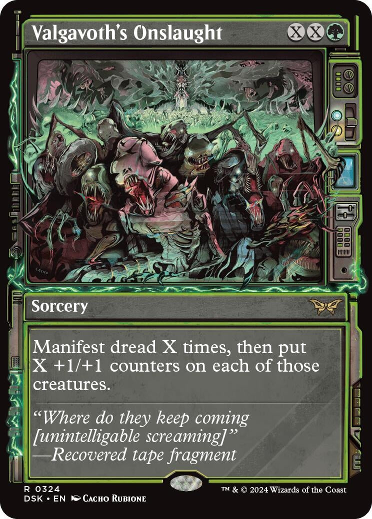 Valgavoth’s Onslaught (Showcase) (324) [DSK] - MTG Single