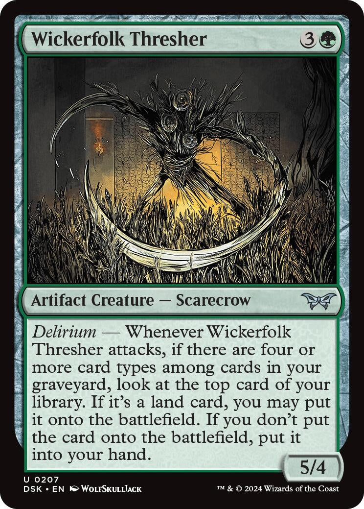 Wickerfolk Thresher (207) [DSK] - MTG Single