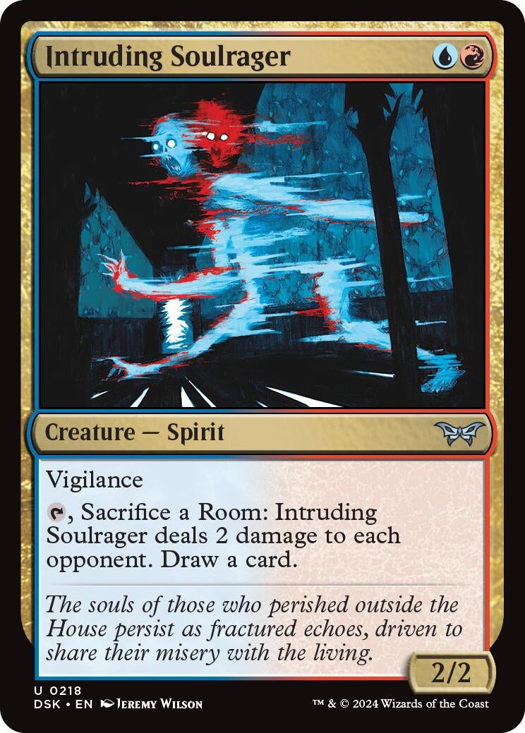 Intruding Soulrager (218) [DSK] - MTG Single