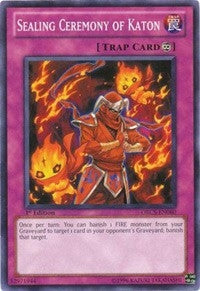 Sealing Ceremony of Katon (80) (ORCS) - YuGiOh Single