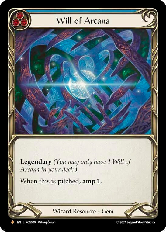 Will of Arcana (0) [ROS] - Flesh and Blood TCG Single