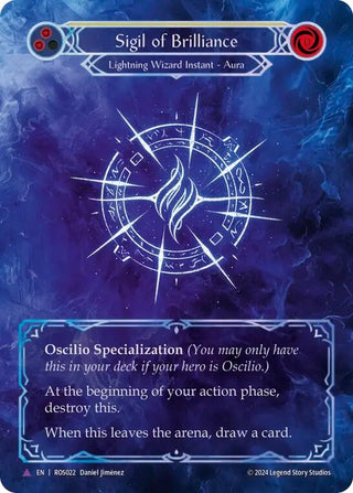 Sigil of Brilliance (Marvel) (22) [ROS] - Flesh and Blood TCG Single