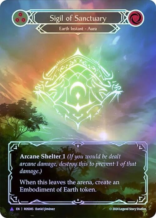 Sigil of Sanctuary (Marvel) (45) [ROS] - Flesh and Blood TCG Single