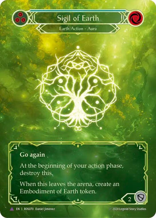Sigil of Earth (Marvel) (70) [ROS] - Flesh and Blood TCG Single