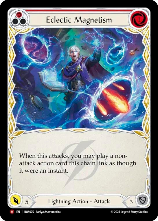 Eclectic Magnetism (75) [ROS] - Flesh and Blood TCG Single