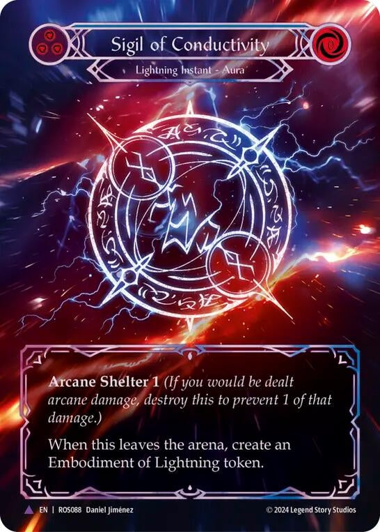 Sigil of Conductivity (Marvel) (88) [ROS] - Flesh and Blood TCG Single