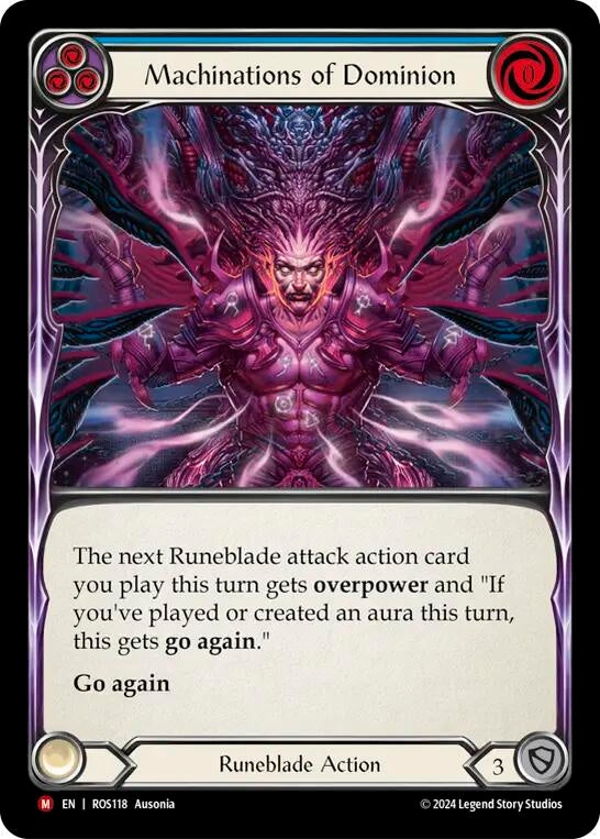 Image for Machinations of Dominion (ROS118) - Flesh and Blood TCG
