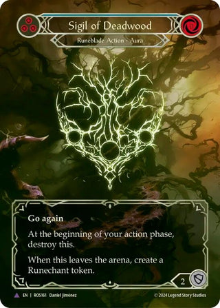 Sigil of Deadwood (Marvel) (161) [ROS] - Flesh and Blood TCG Single