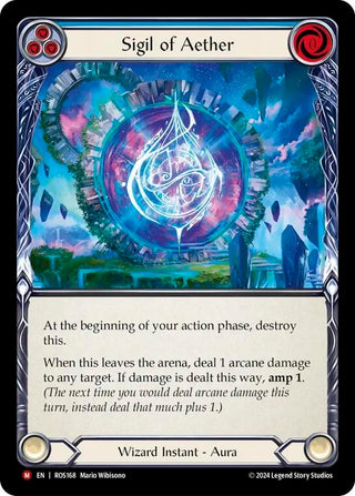 Sigil of Aether (168) [ROS] - Flesh and Blood TCG Single