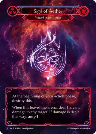 Sigil of Aether (Marvel) (168) [ROS] - Flesh and Blood TCG Single
