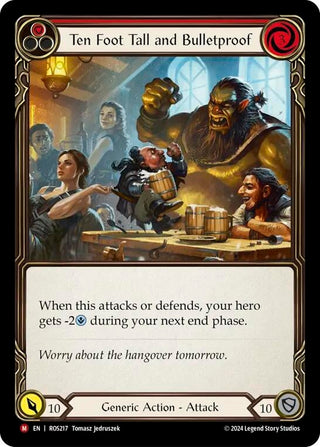 Ten Foot Tall and Bullet Proof (217) [ROS] - Flesh and Blood TCG Single