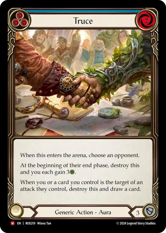 Truce (219) [ROS] - Flesh and Blood TCG Single