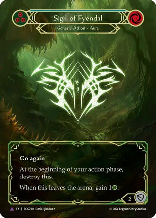 Sigil of Fyendal (Marvel) (230) [ROS] - Flesh and Blood TCG Single